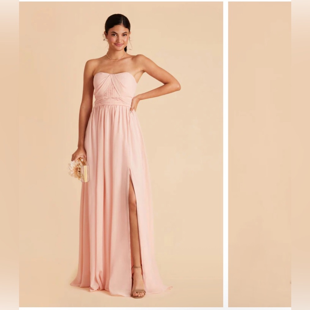 Birdy Grey Strapless Blush Gown